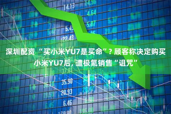 深圳配资 “买小米YU7是买命”? 顾客称决定购买小米YU7后, 遭极氪销售“诅咒”